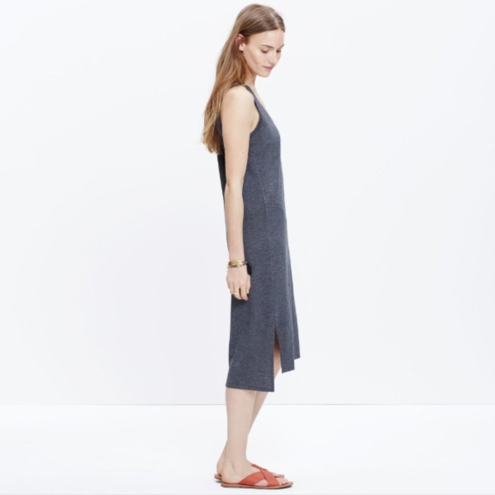 Madewell Midi Tank Dress - Sleeveless Tee